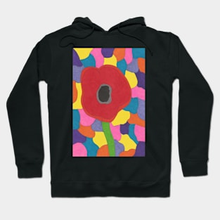 Stained Glass Poppy Hoodie